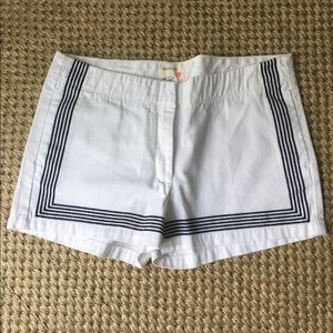 J Crew/ Crewcuts white chino shorts